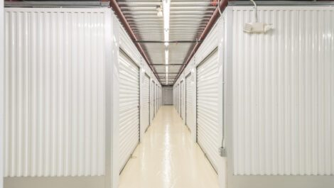 Small interior storage units at National Storage in Livonia, MI.