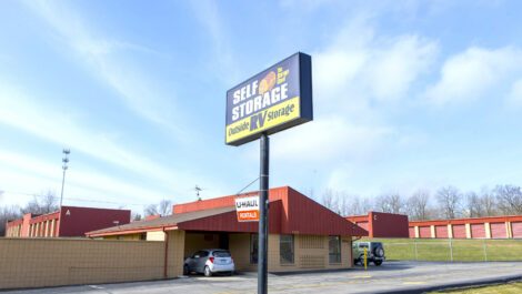 Signage at The Storage Chest in Ann Arbor, MI.