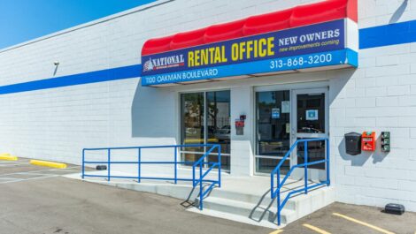 National Storage Oakman Detroit rental office.