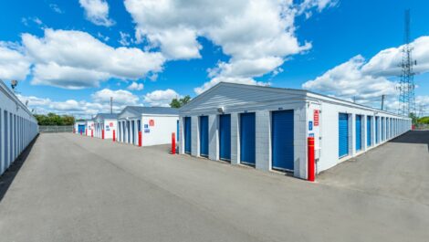 Bloomfield East drive-up storage units.
