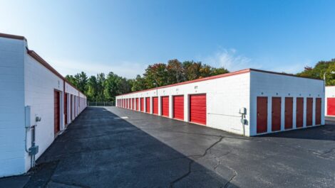 Harbor Park Storage drive-up units.