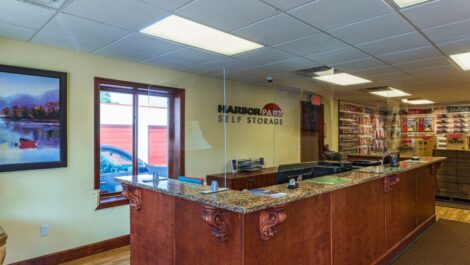Leasing office at Harbor Park Self Storage in Harbor Springs, MI.