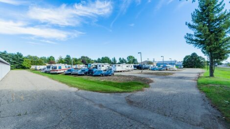 National Storage Highland boat and RV parking storage.