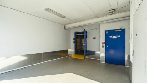 National Storage Center of Ann Arbor - Plymouth Rd indoor security door.