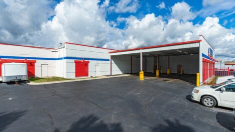 National Storage Center of Redford parking storage bays.