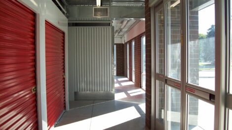 Indoor storage unit.