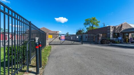 National Storage - Grand River Lyon security gate.