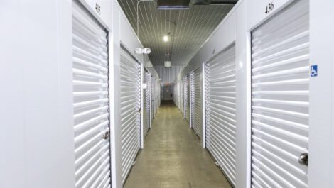 Climate controlled storage unit at National Storage in Jenison, MI.