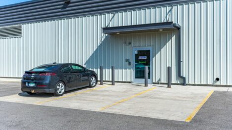 Entrance 1 at National Storage in Byron Center, MI.