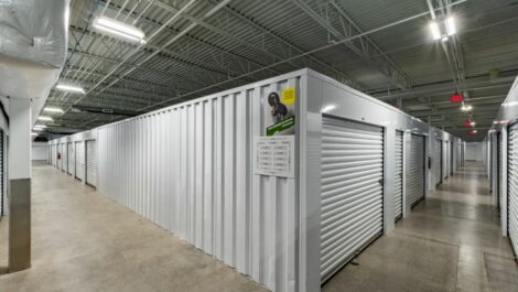 Indoor, climate controlled units at National Storage in Walker, MI.