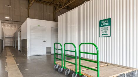 National Storage - Jenison Port Sheldon moving carts.
