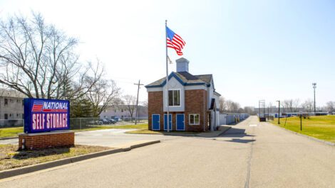 Facility office at National Storage on Joy Road in Canton, MI.