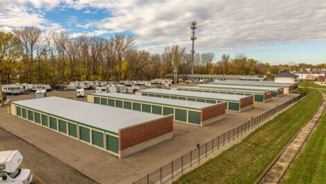 arial view of national storage dayton facility
